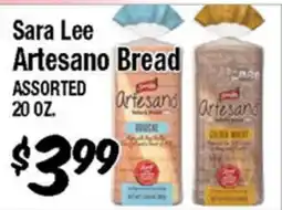 Western Beef Sara Lee Artesano Bread offer
