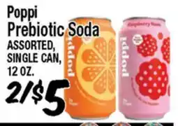 Western Beef Poppi Prebiotic Soda offer