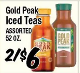Western Beef Gold Peak Iced Teas offer