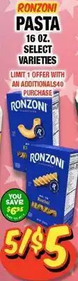 Western Beef RONZONI PASTA offer