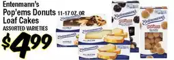 Western Beef Entenmann's Pop'ems Donuts 11-17 OZ. OR Loaf Cakes offer