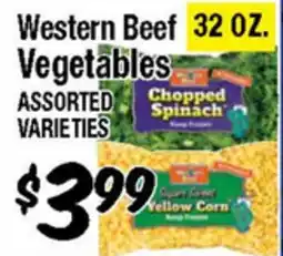 Western Beef Western Beef Vegetables offer