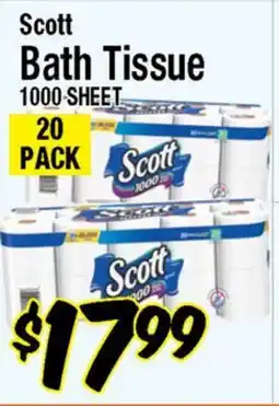 Western Beef Scott Bath Tissue offer