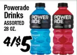 Western Beef Powerade Drinks offer