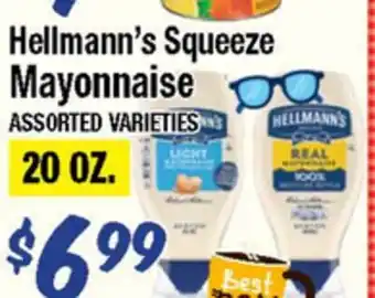 Western Beef Hellmann's Squeeze Mayonnaise offer