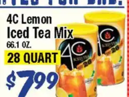 Western Beef 4C Lemon Iced Tea Mix offer