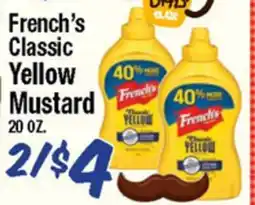 Western Beef French's Classic Yellow Mustard offer