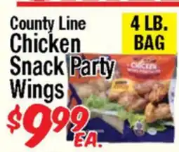 Western Beef County Line Chicken Snack Party Wings offer