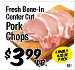 Western Beef Fresh Bone-In Center Cut Pork Chops offer