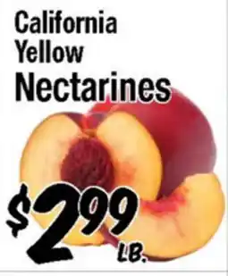 Western Beef California Yellow Nectarines offer