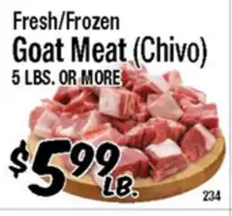 Western Beef Fresh/Frozen Goat Meat (Chivo) offer