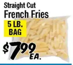 Western Beef Straight Cut French Fries offer