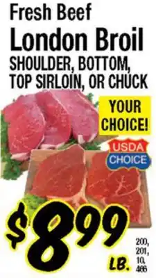 Western Beef Fresh Beef London Broil offer