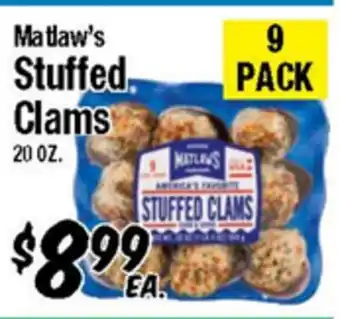 Western Beef Matlaw's Stuffed Clams offer
