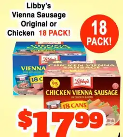 Western Beef Libby's Vienna Sausage offer