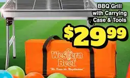 Western Beef BBQ Grill with Carrying Case & Tools offer