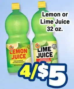 Western Beef Lemon or Lime Juice offer