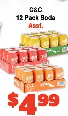Western Beef C&C 12 Pack Soda offer