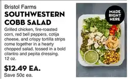 Bristol Farms SOUTHWESTERN COBB SALAD offer