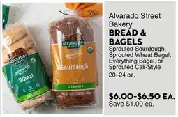 Bristol Farms Alvarado Street Bakery BREAD & BAGELS offer