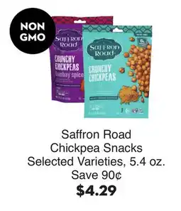 Bristol Farms Saffron Road Chickpea Snacks offer