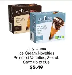Bristol Farms Jolly Llama Ice Cream Novelties offer