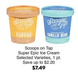 Bristol Farms Scoops on Tap Super Epic Ice Cream offer