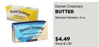 Bristol Farms Danish Creamery BUTTER offer