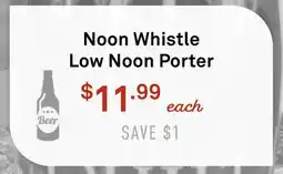 Standard Market Noon Whistle Low Noon Porter offer