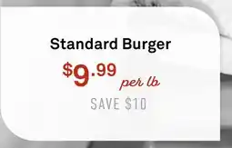 Standard Market Standard Burger offer
