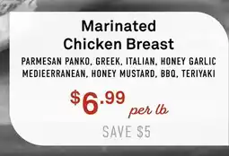 Standard Market Marinated Chicken Breast offer