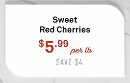 Standard Market Sweet Red Cherries offer