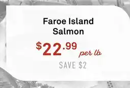 Standard Market Faroe Island Salmon offer