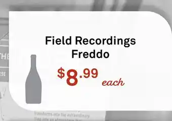Standard Market Field Recordings Freddo offer
