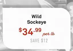 Standard Market Wild Sockeye offer