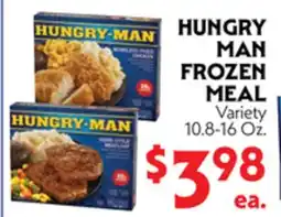 La Chiquita Food Market HUNGRY MAN FROZEN MEAL offer