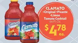 La Chiquita Food Market CLAMATO Tomato Cocktail offer