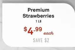 Standard Market Premium Strawberries offer