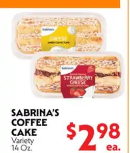 La Chiquita Food Market SABRINA'S COFFEE CAKE offer