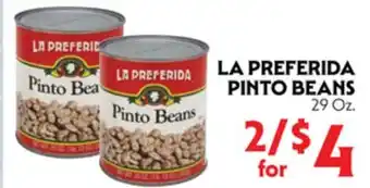 La Chiquita Food Market LA PREFERIDA PINTO BEANS offer