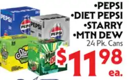 La Chiquita Food Market PEPSI, DIET PEPSI, STARRY, MTN DEW offer