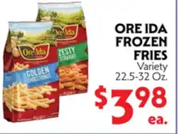La Chiquita Food Market ORE IDA FROZEN FRIES offer
