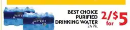 La Chiquita Food Market BEST CHOICE PURIFIED DRINKING WATER offer