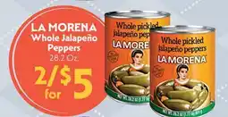 La Chiquita Food Market LA MORENA Whole Jalapeño Peppers offer