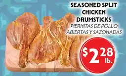 La Chiquita Food Market SEASONED SPLIT CHICKEN DRUMSTICKS offer