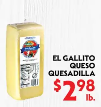 La Chiquita Food Market EL GALLITO QUESO QUESADILLA offer