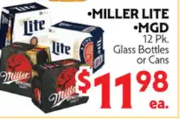 La Chiquita Food Market MILLER LITE •MGD offer