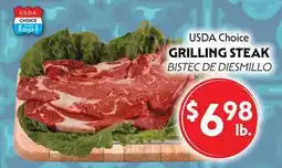 La Chiquita Food Market USDA Choice GRILLING STEAK offer