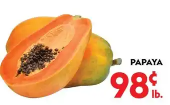 La Chiquita Food Market PAPAYA offer