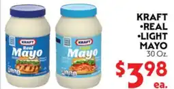La Chiquita Food Market KRAFT REAL LIGHT MAYO offer